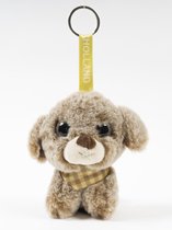 Memoriez Sleutelhanger Holland Hond Geel