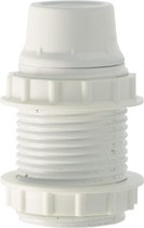 PLIEGER lamphouder / fitting | E14 (kleine fitting) | met 2 schroefringen | wit