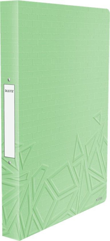 Leitz Urban Chic A4 ringband, groen, 38 mm rugbreedte, 4 ringmechaniek, Urban Chic 42080050