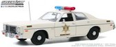 Dodge Coronet 1975 Cream "Dukes of Hazzard County Sheriff" 1-18 Greenlight Collectibles
