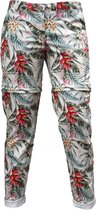 ZIPP2GO Afritsbroek Flowers - Dames