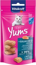 Vitakraft Cat Yums Zalm - Kattensnack - 40 g