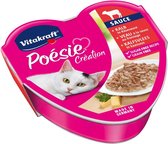 Vitakraft Poésie Saus Alu 85 g - Kattenvoer - Kalfsvlees&Kaas