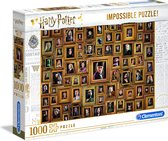 Clementoni - Impossible Legpuzzel - Harry Potter - 1000 stukjes, puzzel volwassenen - Multi Kleur