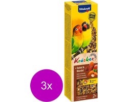 Vitakraft Agapornis Kracker - Vogelsnack - Fruit - 3 x 2 st