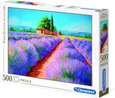 Clementoni Legpuzzel - High Quality Puzzel Collectie - Lavender Scent - 500 Stukjes, puzzel volwassenen