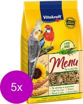 Vitakraft Cockatiels Premium Menu - Nourriture pour oiseaux - 5 x 1 kg