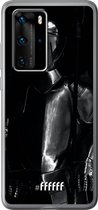 Huawei P40 Pro Hoesje Transparant TPU Case - Plate Armour #ffffff