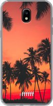 Samsung Galaxy J5 (2017) Hoesje Transparant TPU Case - Coconut Nightfall #ffffff