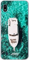 Samsung Galaxy A10 Hoesje Transparant TPU Case - Yacht Life #ffffff