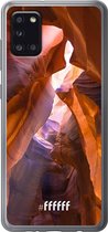 Samsung Galaxy A31 Hoesje Transparant TPU Case - Sunray Canyon #ffffff