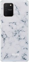 Samsung Galaxy S10 Lite Hoesje Transparant TPU Case - Classic Marble #ffffff