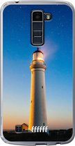 LG K10 (2016) Hoesje Transparant TPU Case - Lighthouse #ffffff