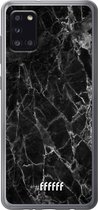 Samsung Galaxy A31 Hoesje Transparant TPU Case - Shattered Marble #ffffff