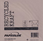 Envelop Papicolor 140x140cm kraft bruin