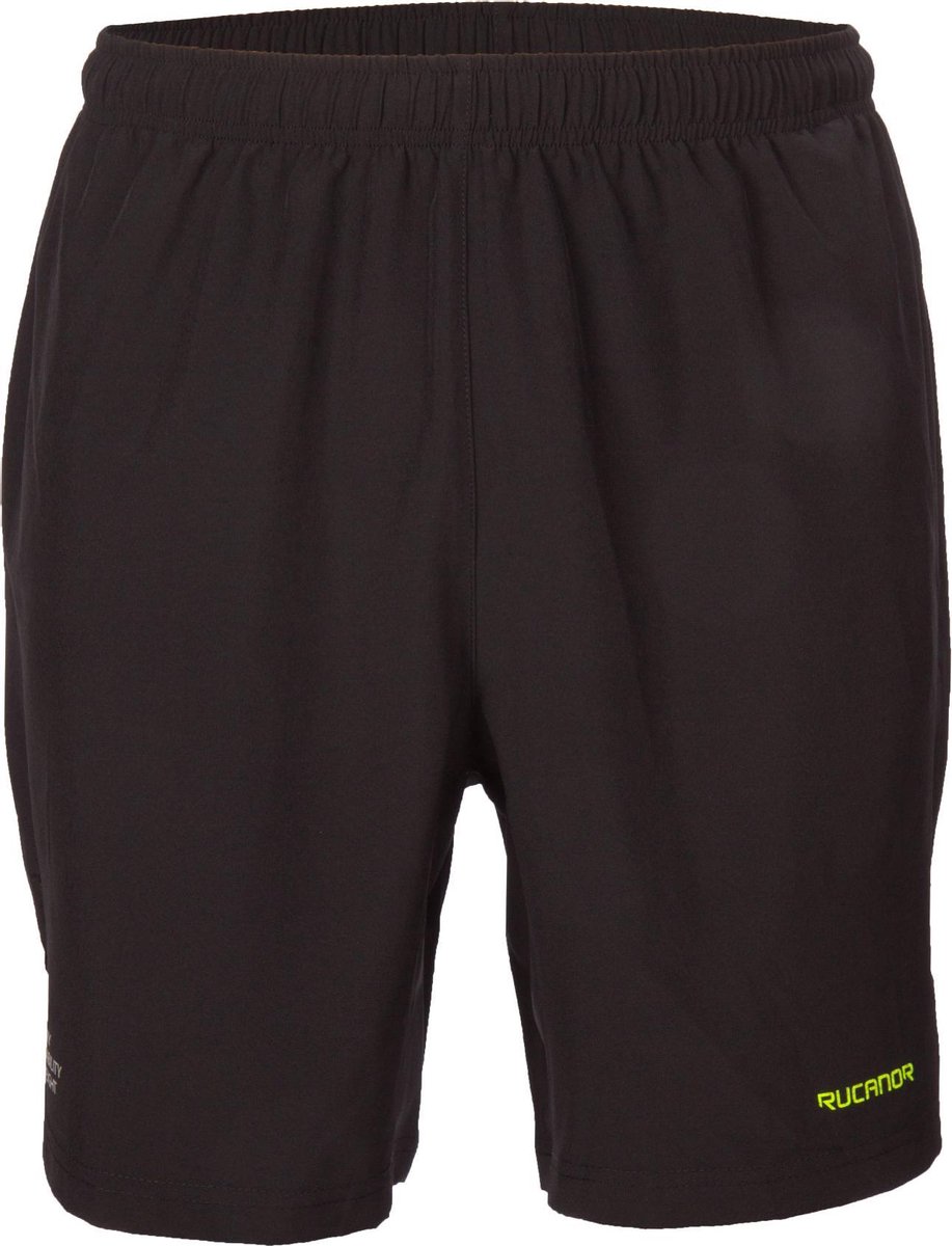 Rucanor Dash Sportbroek Korte sportbroek Heren Maat XL Zwart bol