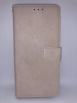 Samsung S20 Luxury Wallet Case met pasjes (Beige)