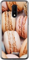 OnePlus 7 Hoesje Transparant TPU Case - Macacron #ffffff