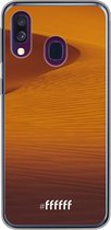 Samsung Galaxy A50 Hoesje Transparant TPU Case - Sand Dunes #ffffff