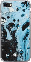 6F hoesje - geschikt voor iPhone SE (2020) - Transparant TPU Case - Melted Opal #ffffff