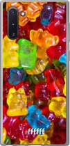 Samsung Galaxy Note 10 Hoesje Transparant TPU Case - Gummy Bears #ffffff