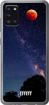 Samsung Galaxy A31 Hoesje Transparant TPU Case - Full Moon #ffffff