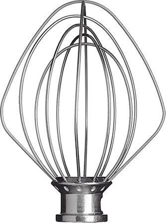 KitchenAid K45 2WW Draadgarde - Keukenmachine-accessoire - voor 4,3 en 4,8 L van KitchenAid — afbeelding 3
