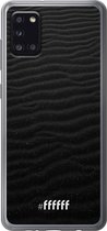 Samsung Galaxy A31 Hoesje Transparant TPU Case - Black Beach #ffffff