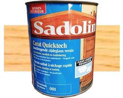 Sadolin Carat Quicktech - Satin Vernis - Kleurloos - 0.75L