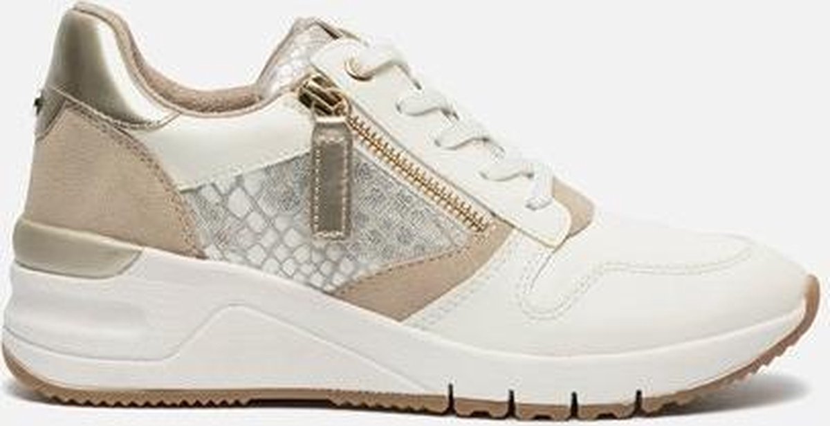 Tamaris Sneakers beige - Maat 38 | bol.com