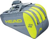 Head Core Padeltas Combi racketbag - grijs/geel