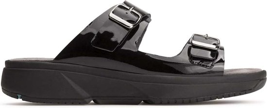 Xsensible Stretchwalker Dames Slippers Zwart bandjes h slipper | Van den  Assem