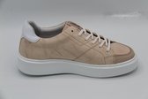 Muoviti- sneaker roze9 beige wit -H- maat 39