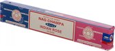 01323 Satya Nag Champa Indiase Roos Wierook Stokjes