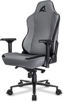 Bol.com Sharkoon SGS40 Gaming Chair Stof Zwart/Grijs aanbieding