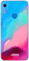 Huawei Y6 (2019) Hoesje Transparant TPU Case - Abstract Hues #ffffff