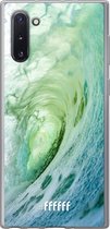 Samsung Galaxy Note 10 Hoesje Transparant TPU Case - It's a Wave #ffffff