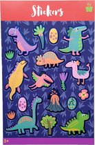 Stickerboek met glitters "Dinosaurus"