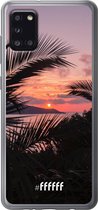 Samsung Galaxy A31 Hoesje Transparant TPU Case - Pretty Sunset #ffffff