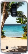 LG K10 (2016) Hoesje Transparant TPU Case - Coconut View #ffffff