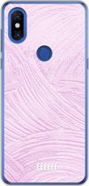 Xiaomi Mi Mix 3 Hoesje Transparant TPU Case - Pink Slink #ffffff