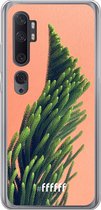 Xiaomi Mi Note 10 Hoesje Transparant TPU Case - Waving Plant #ffffff