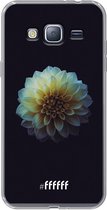 Samsung Galaxy J3 (2016) Hoesje Transparant TPU Case - Just a perfect flower #ffffff