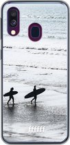 Samsung Galaxy A50 Hoesje Transparant TPU Case - Surfing #ffffff