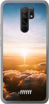 Xiaomi Redmi 9 Hoesje Transparant TPU Case - Cloud Sunset #ffffff