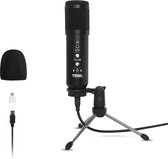 Dazar® YXC7 - Microfoon met Statief - Geschikt voor PC / Studio / Podcast / Gaming - USB 2.8 Meter - Zwart
