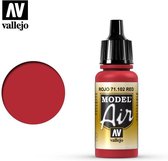 Vallejo 71102 Model Air Red - Acryl Verf flesje