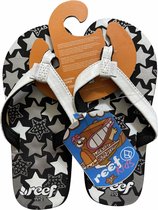 Slippers |  Teenslippers | Reef | Zwart | Maat 28/29