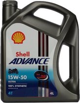 Shell Advance Ultra 4T 15W50 4L