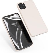 kwmobile telefoonhoesje voor Apple iPhone 11 Pro Max - Hoesje met siliconen coating - Smartphone case in maanglans